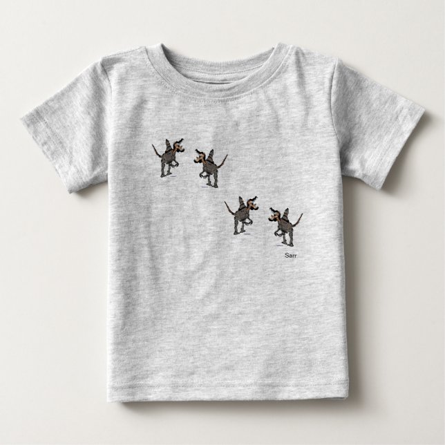 Baby T-Shirt Dinosaur (Framsida)