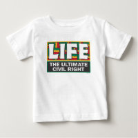 Baby t-shirt eller helsingdräkt.