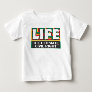 Baby t-shirt eller helsingdräkt.