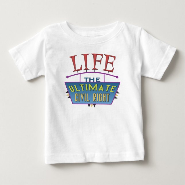 Baby t-shirt eller onesie. (Framsida)