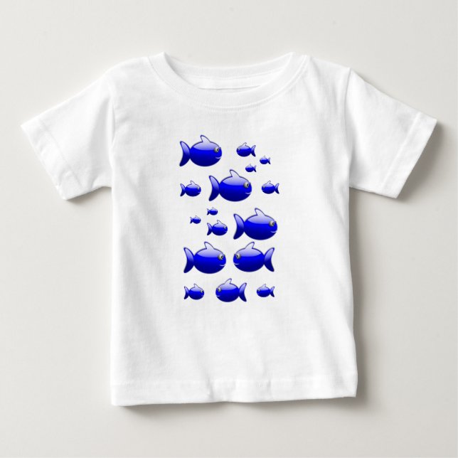 Baby T-Shirt Fish (Framsida)