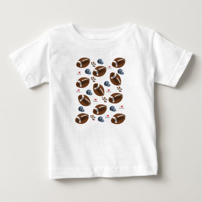 Baby T-Shirt Football (Framsida)