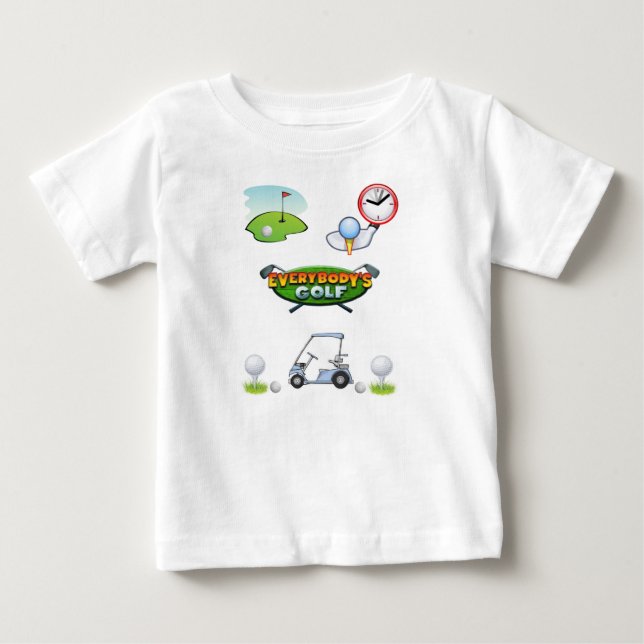 Baby T-Shirt Golf (Framsida)