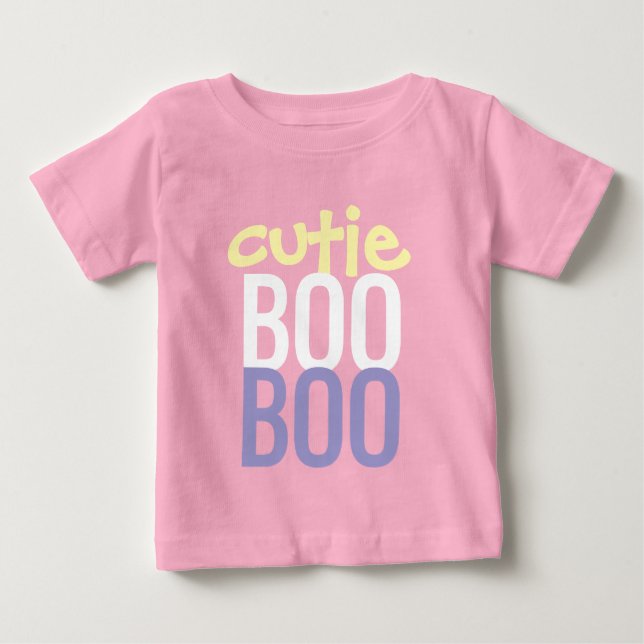Baby T-Shirt : HALLOWEEN Cutie Boo #7 (Framsida)
