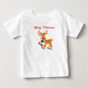 Baby T-Shirt Helgdag Rudolph