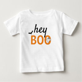 Baby T-shirt - hey BOO Ghost / Fladdermöss