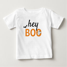 Baby T-shirt - hey BOO Spöke / Fladdermöss