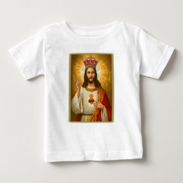 Baby T-Shirt Jesus (Framsida)