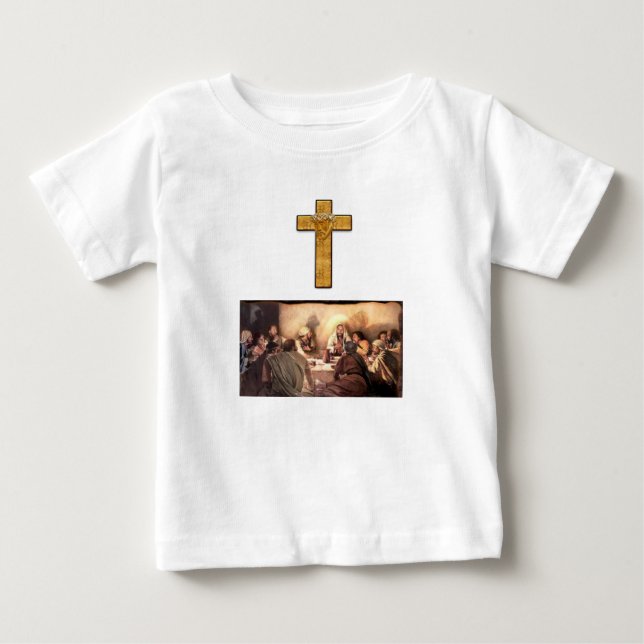 Baby T-Shirt Jesus (Framsida)