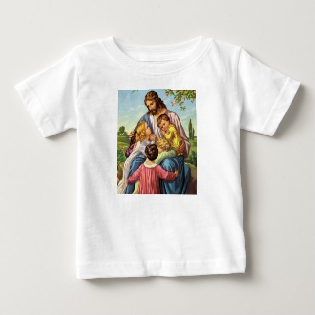 Baby T-Shirt Jesus (Framsida)