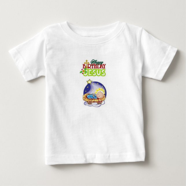 Baby T-Shirt Jesus (Framsida)
