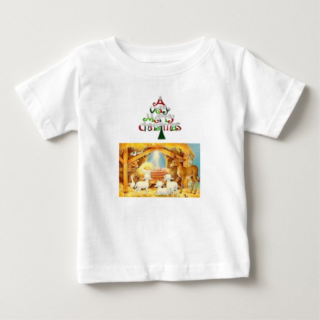 Baby T-Shirt Jesus (Framsida)