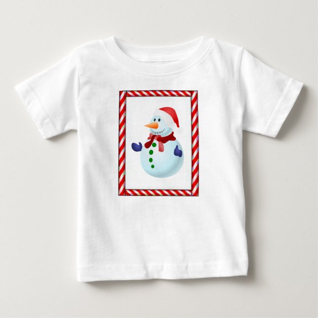 Baby T-Shirt-julen T Shirt (Framsida)