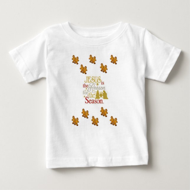 Baby T-Shirt-julen T Shirt (Framsida)