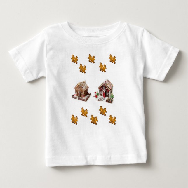 Baby T-Shirt-julen T Shirt (Framsida)