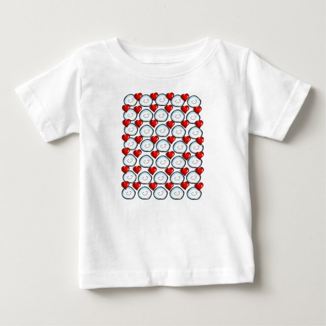 Baby T-Shirt-julen T Shirt (Framsida)