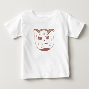 Baby T-shirt Ledsen Emoji