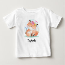 Baby T-shirt med eget namn | Rävröja