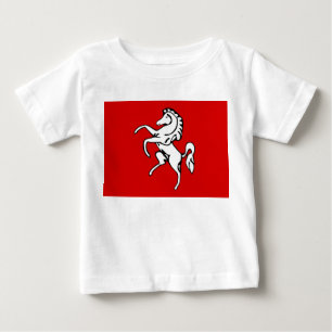 Baby T-Shirt med Flagga av Kent, England