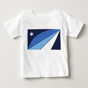 Baby T-Shirt med Flagga i Colombia, SC