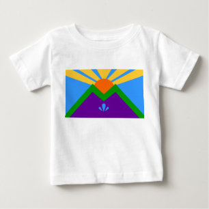 Baby T-Shirt med Flagga Manitou Vår