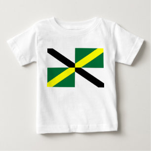 Baby T-Shirt med Flagga of Monterey City, USA