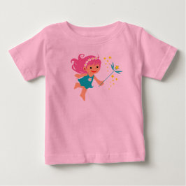 Baby t-shirt med mejeriflicka