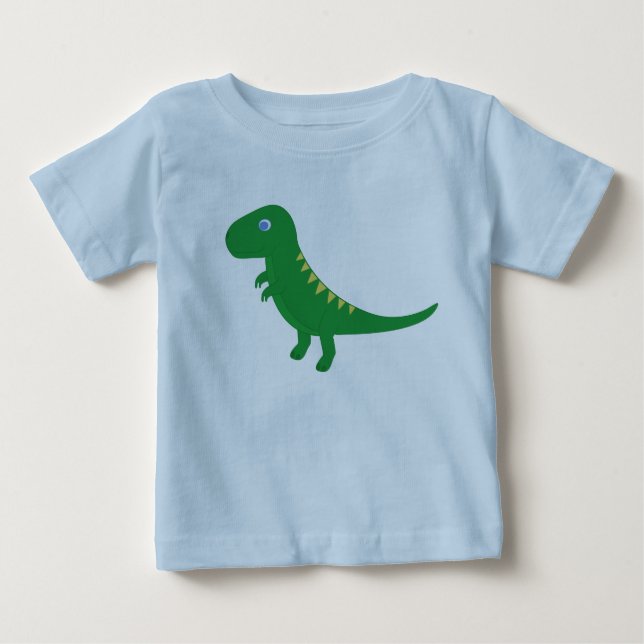 Baby T-Shirt med T-Rex (Framsida)