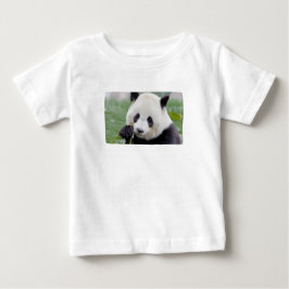 Baby T-Shirt Photo jätte panda , djur 0017.