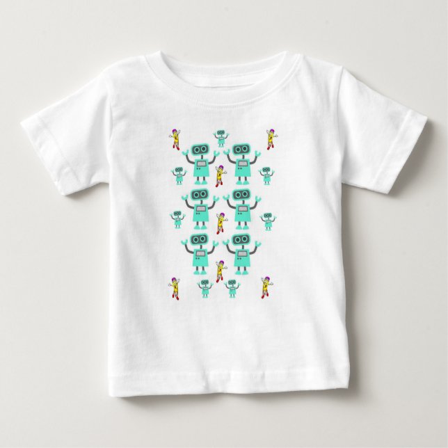 Baby T-Shirt Robot (Framsida)