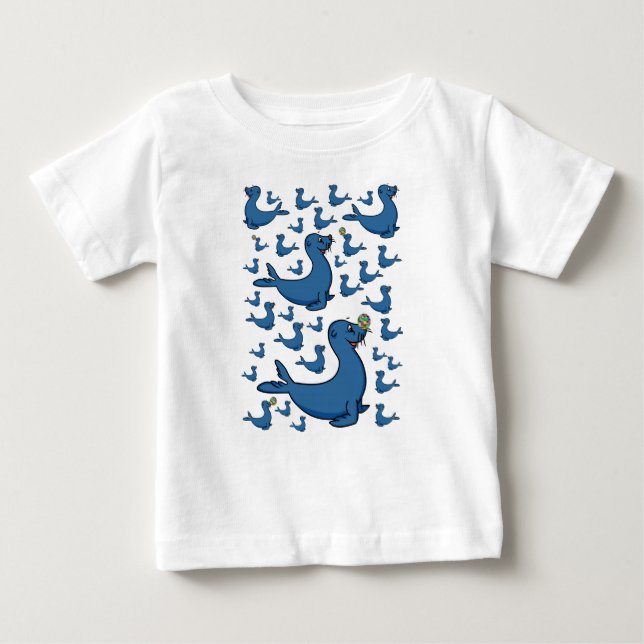 Baby T-Shirt Seal (Framsida)