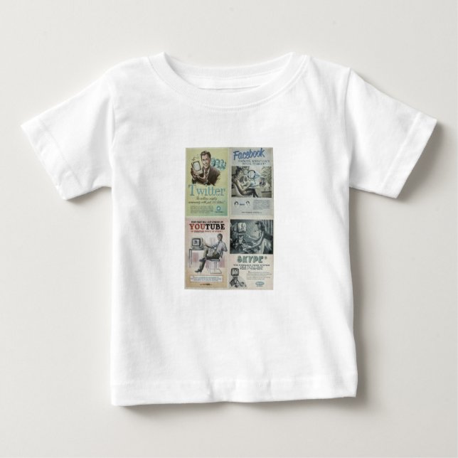 Baby T-Shirt Social Media (Framsida)