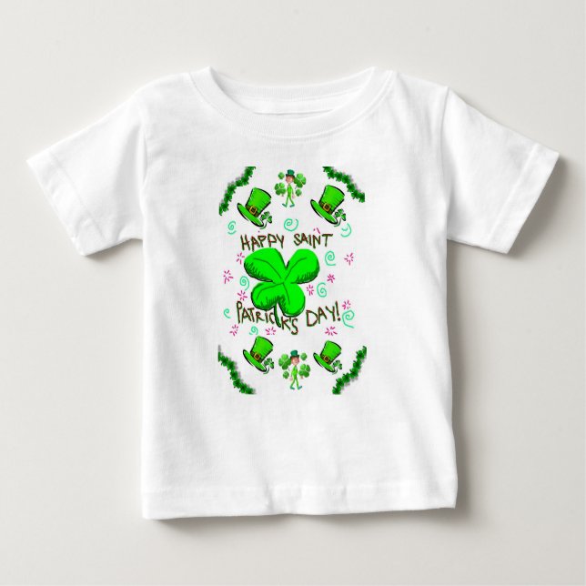 Baby T-Shirt St. Patrick's Day (Framsida)
