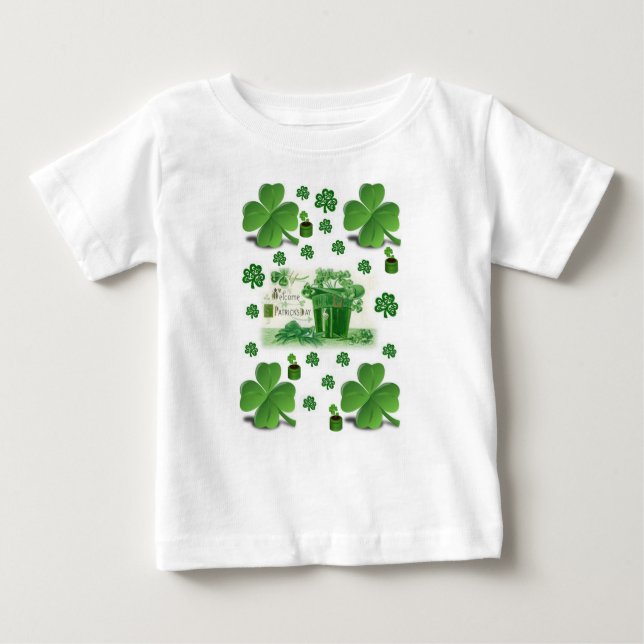 Baby T-Shirt St. Patrick's Day (Framsida)