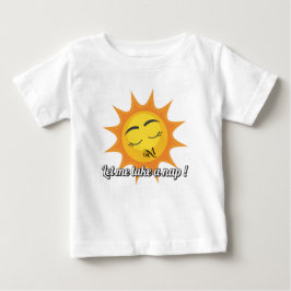 Baby T-Shirt : Ta en kapsel (vit)