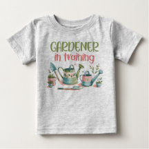 Baby T-Shirt - Trädgårdsmästare under utbildning