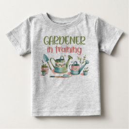 Baby T-Shirt - Trädgårdsmästare under utbildning