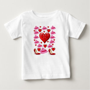 Baby T-Shirt Valentindagen