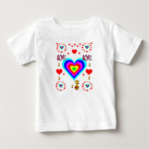 Baby T-Shirt Valentindagen