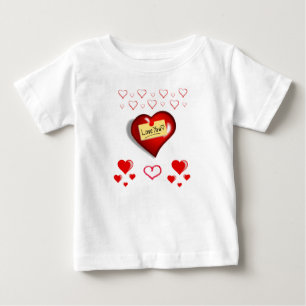 Baby T-Shirt Valentindagen
