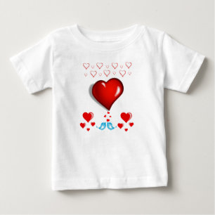 Baby T-Shirt Valentindagen