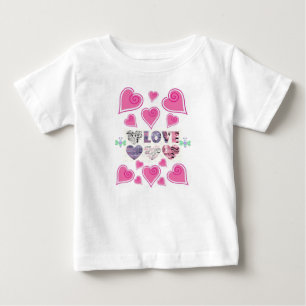 Baby T-Shirt Valentindagen