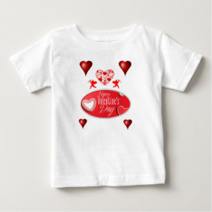 Baby T-Shirt Valentindagen