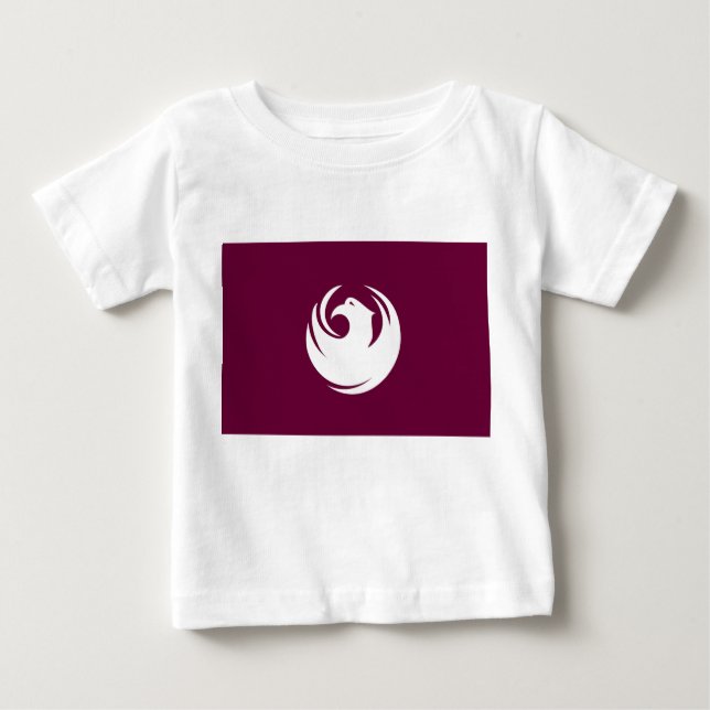 Baby T-Shirt with Flag of Phoenix City (Framsida)