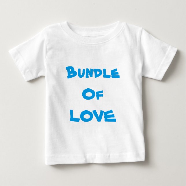 BABY T-SHIRTS "Bundle of Kärlek" Tee shirt (Framsida)