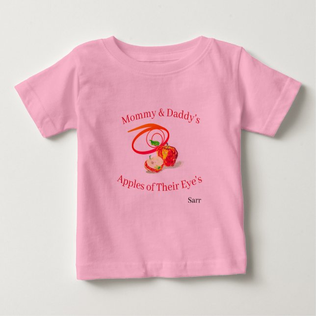 Baby T-shirts : Ögat på min syn (Framsida)