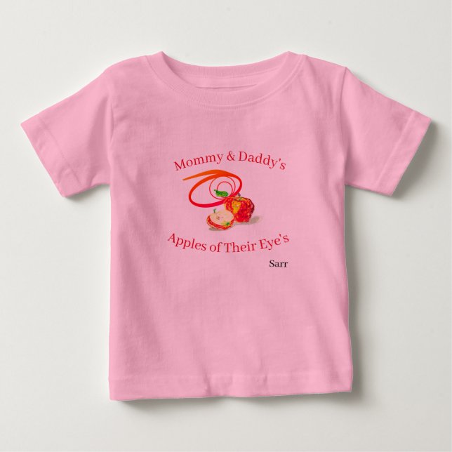 Baby T-shirts : Ögonsten (Framsida)