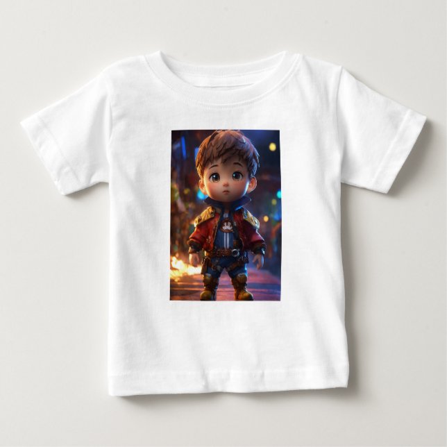 Baby T-shitr T Shirt (Framsida)