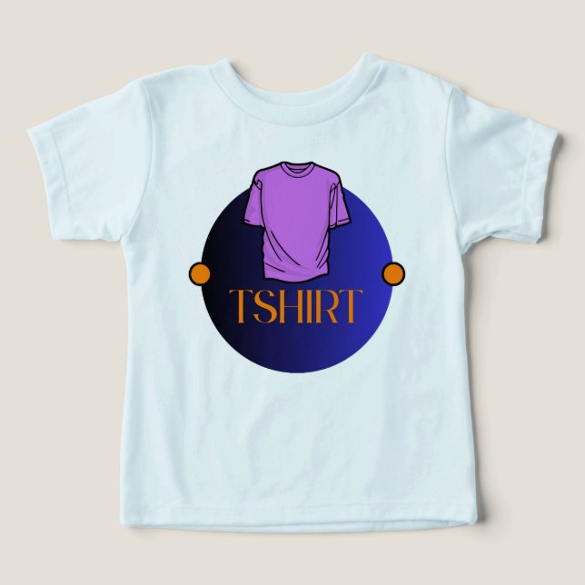 Baby T-tröja med design T Shirt (Design Framsida)