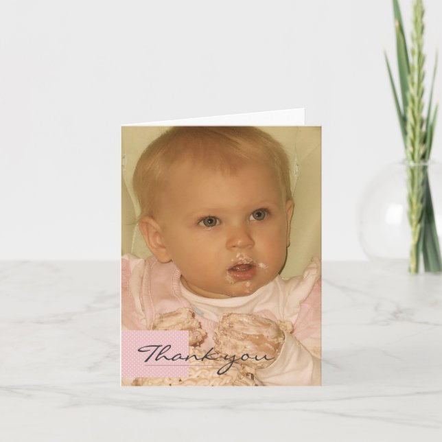 Baby Tackkort-kort Tack Kort (Framsida)